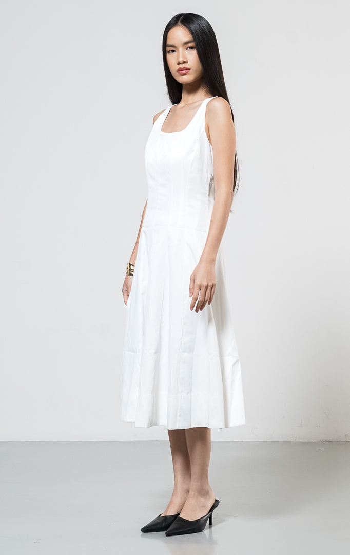 Jennet Dress White