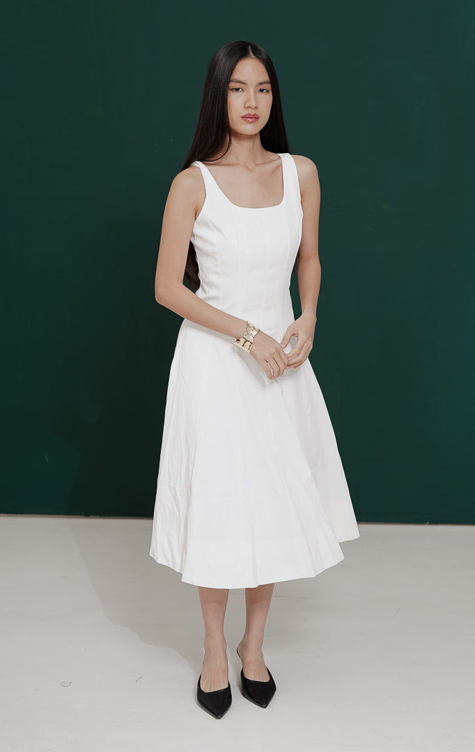 Jennet Dress White