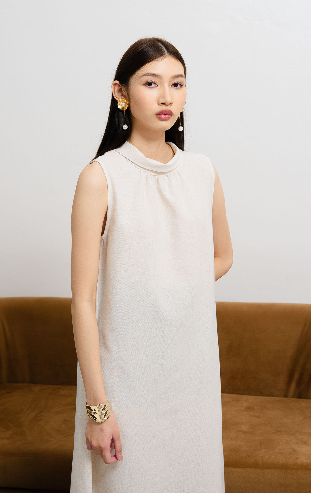 Carlota Dress Ivory