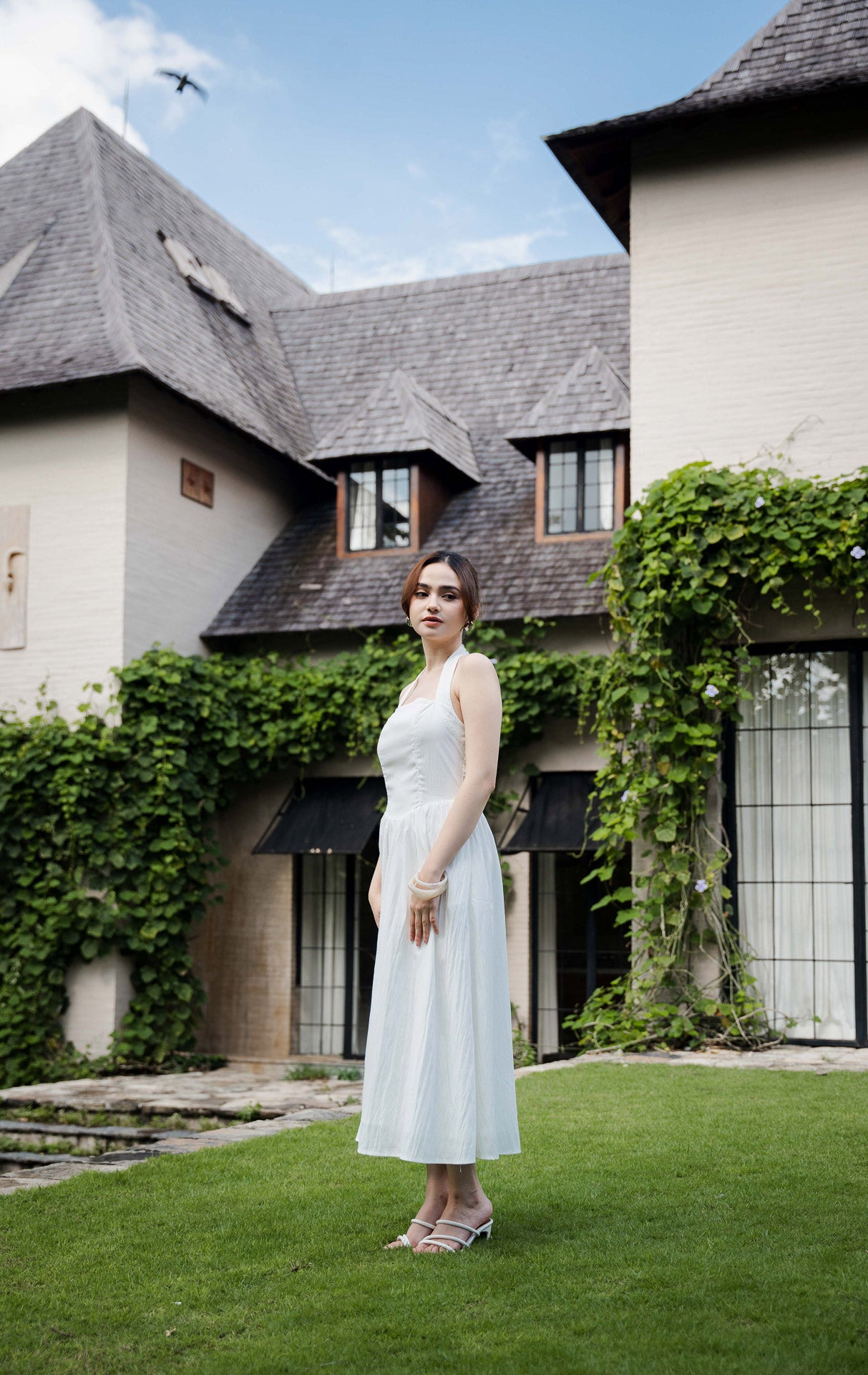 SH Camila Dress White