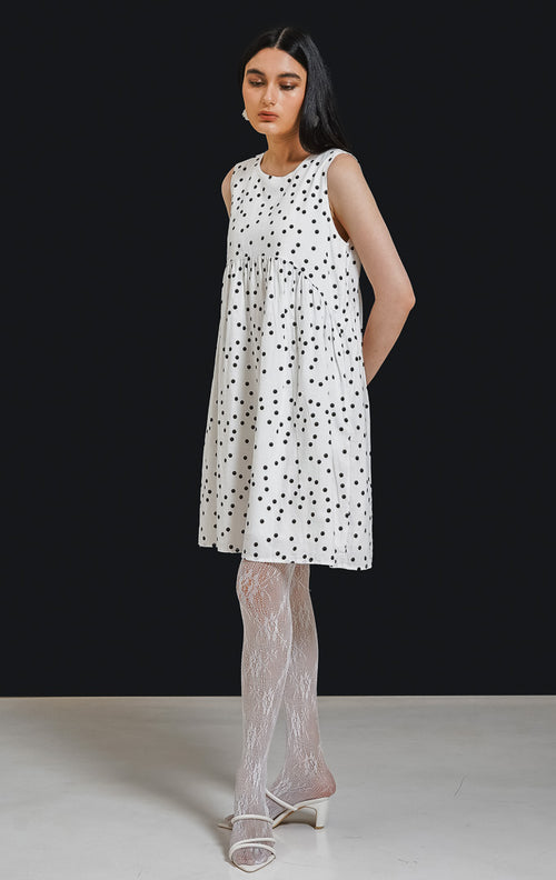 Kimora Dress White