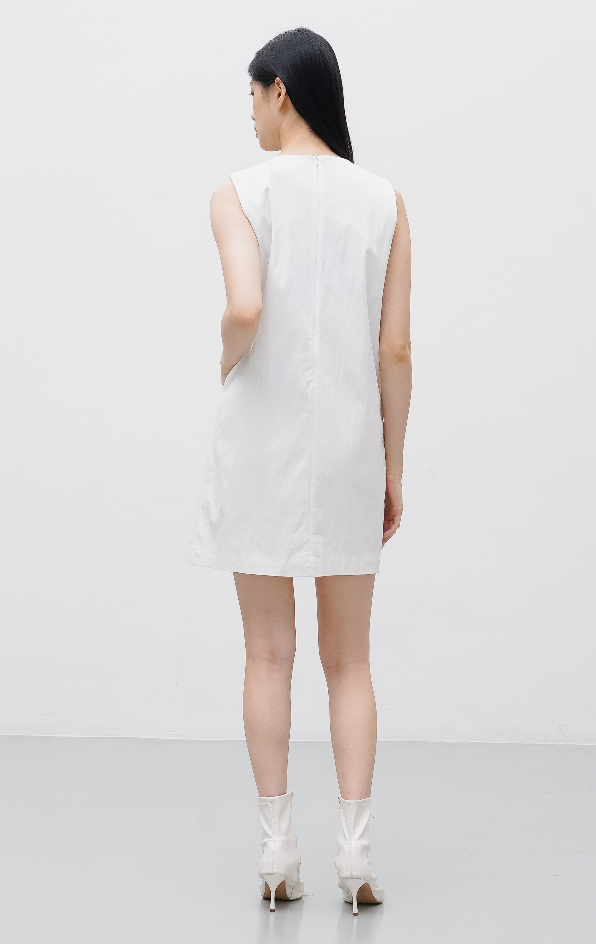 Silvia Dress  White