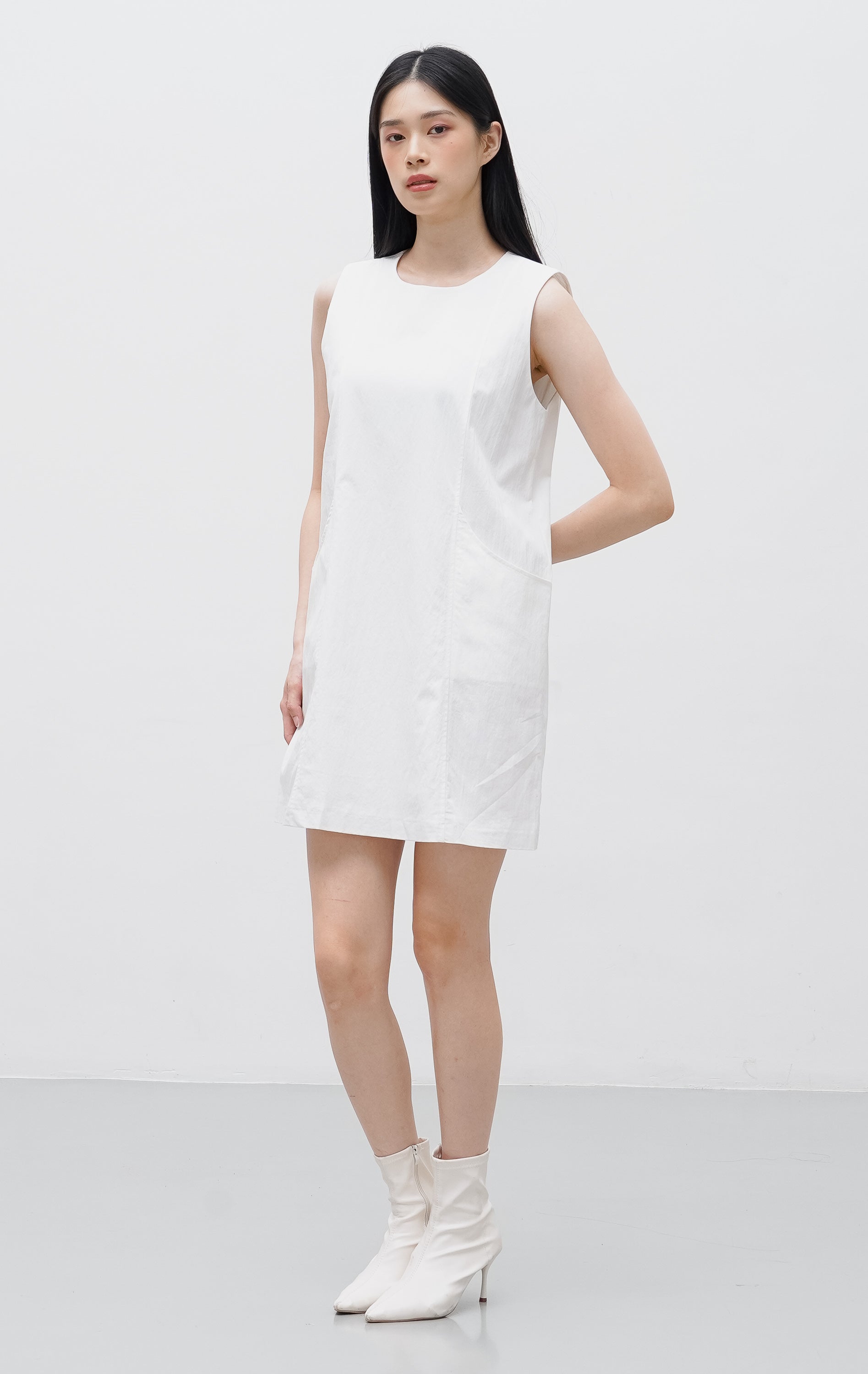 Silvia Dress  White