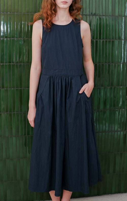Jennet Dress Navy