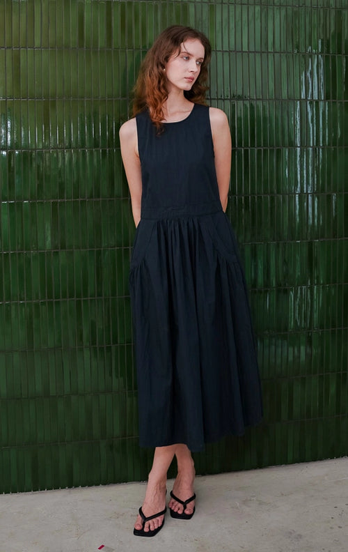 Jennet Dress Navy