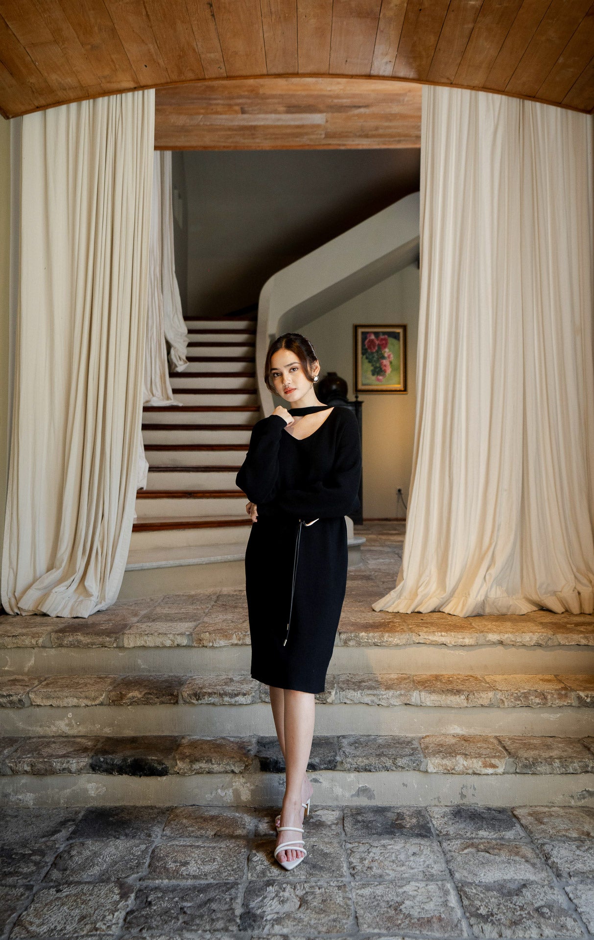 SH Thalia Dress Black