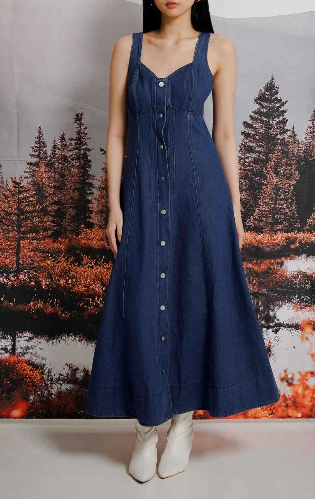 Charlotte Dress Denim