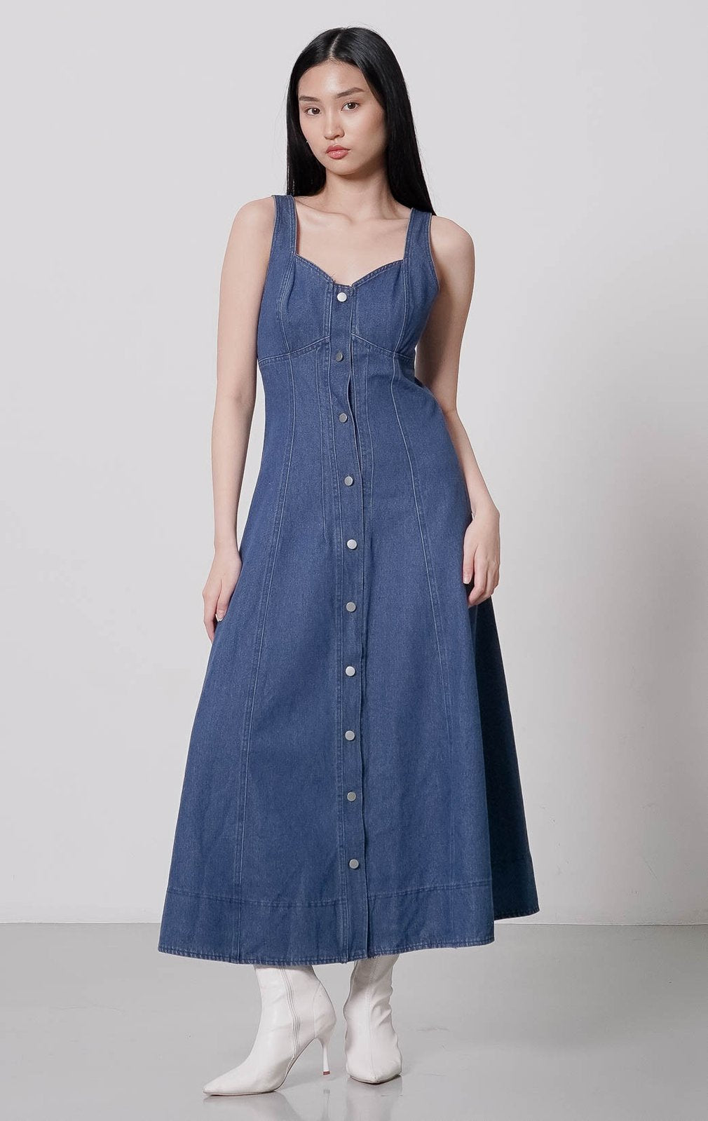 Charlotte Dress Denim