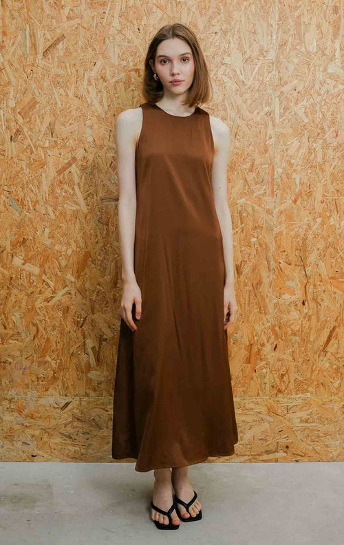 SH Gemma Dress Brown