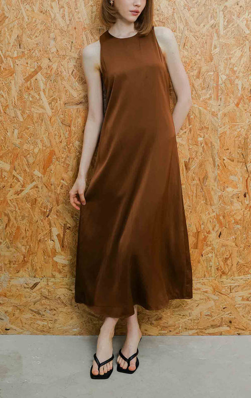 SH Gemma Dress Brown