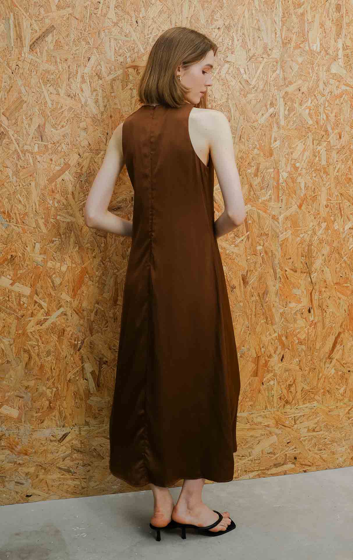 SH Gemma Dress Brown