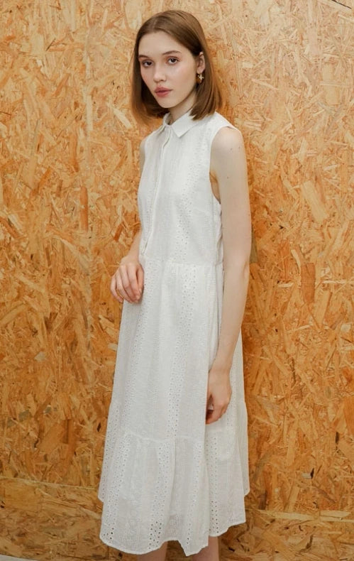 Nalani Dress White