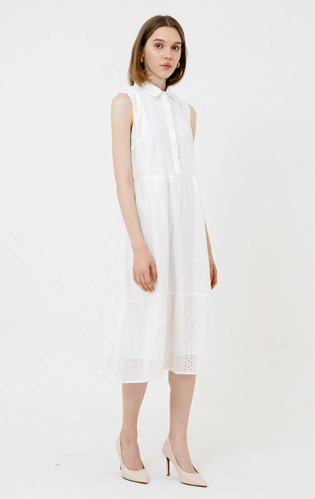 Nalani Dress White