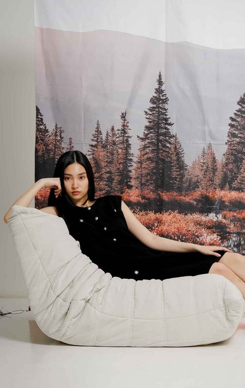 Halie Knit Dress Black