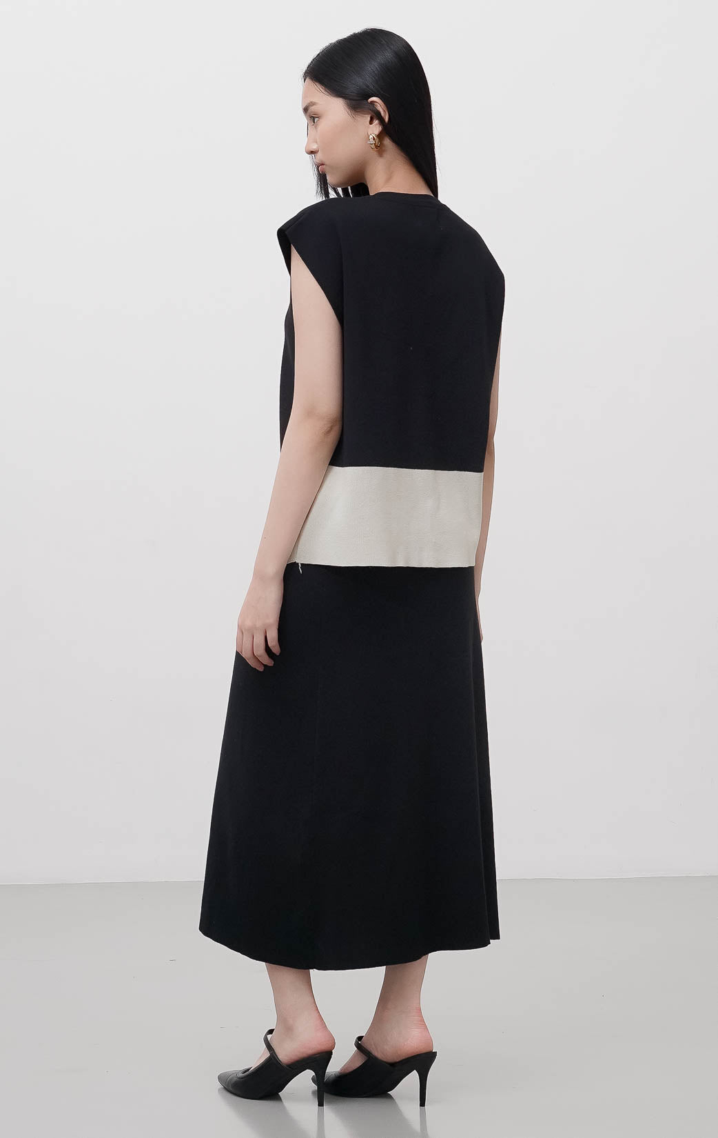 Xandria Knit Set Black