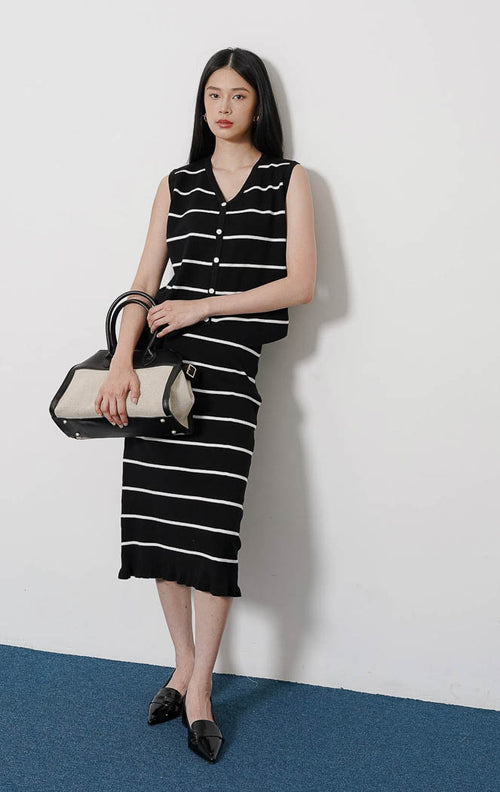 Katie Knit Set Black