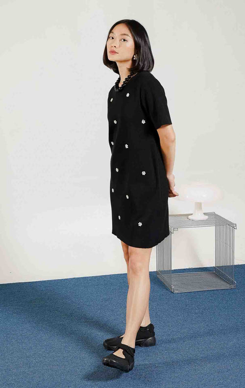 Cammelia Knit Dress Black