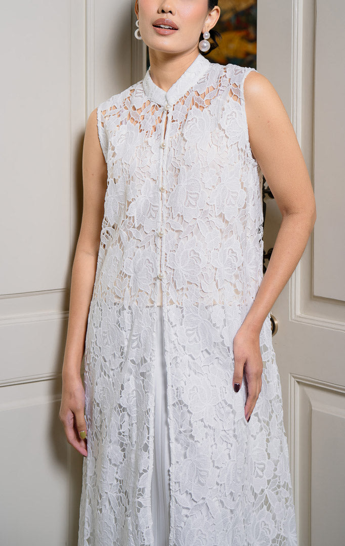 EID Kanira Dress White