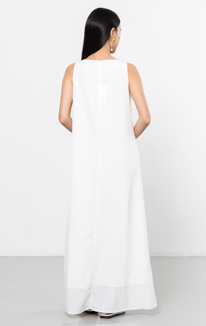 Mitchell Dress White