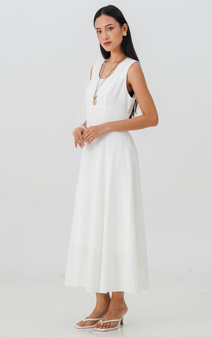 Odrielle Dress White