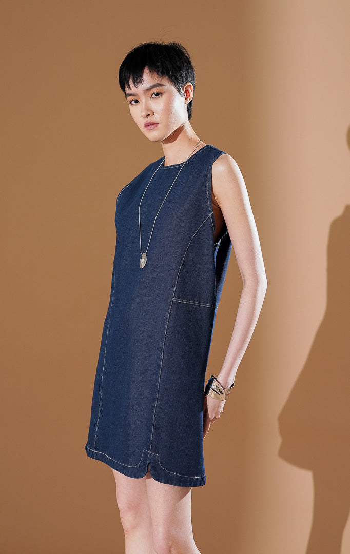 Teresa Dress Denim