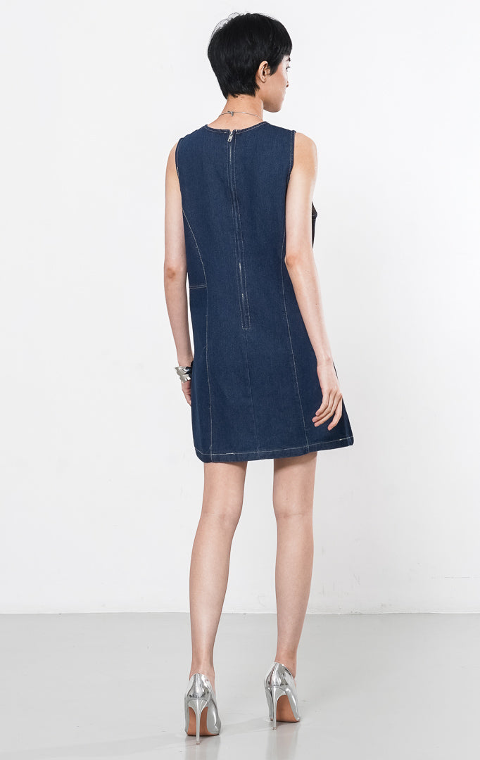 Teresa Dress Denim