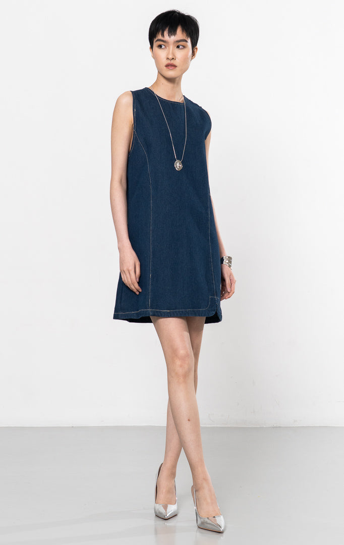 Teresa Dress Denim