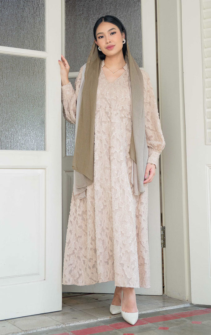 EID Aisya Dress Brown