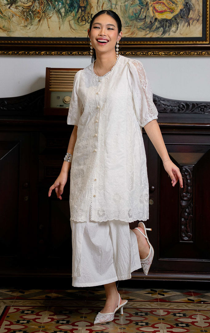 EID Meirisya Dress White