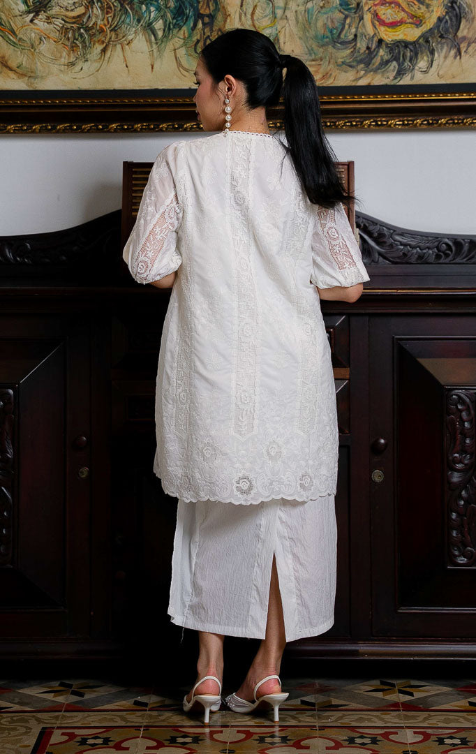 EID Meirisya Dress White