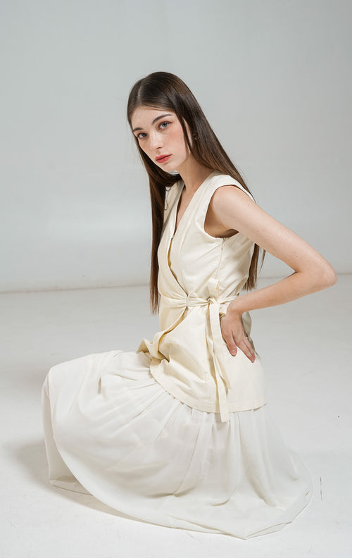 Barenia Dress Ivory