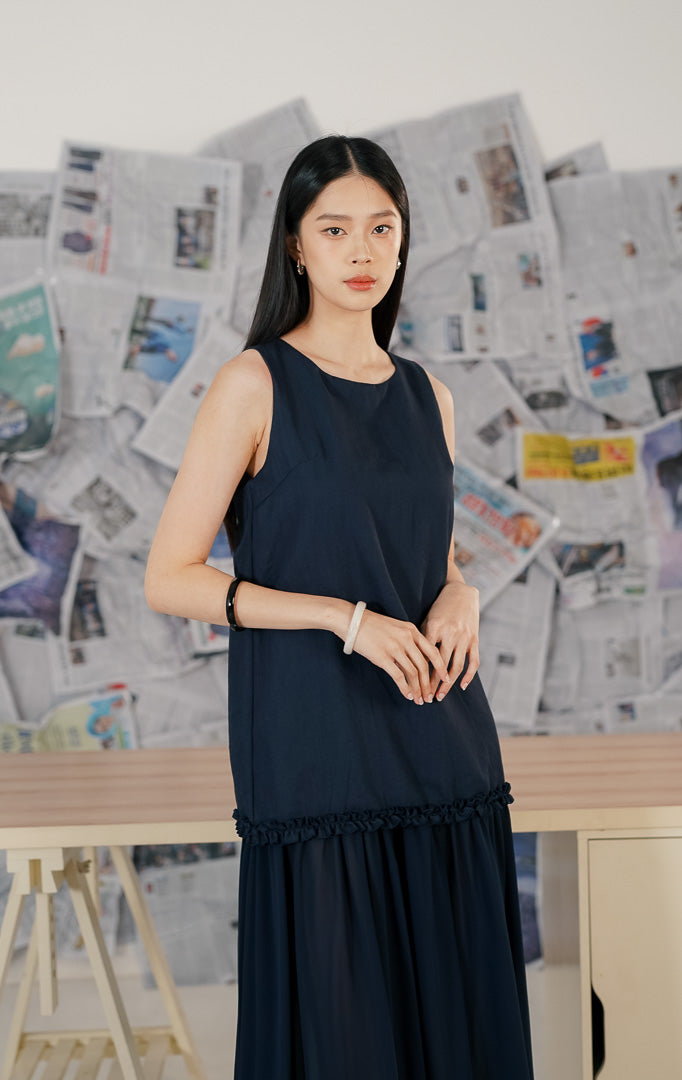 Brandy Dress Navy
