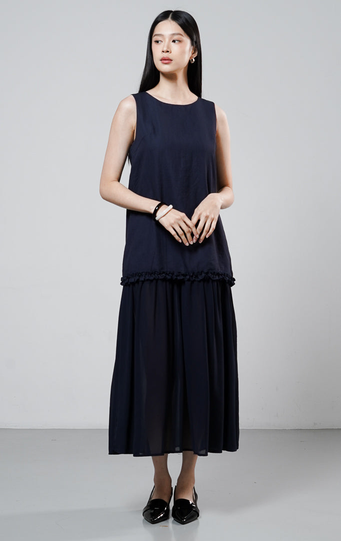 Brandy Dress Navy
