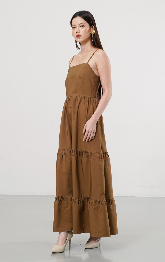 Andromeda Dress Dark Brown