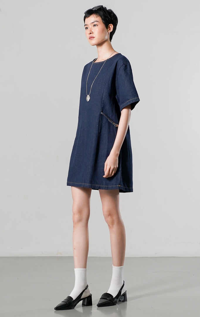 Marquette Dress Indigo