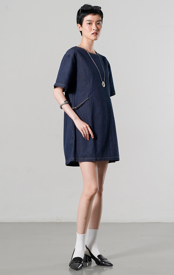 Marquette Dress Indigo