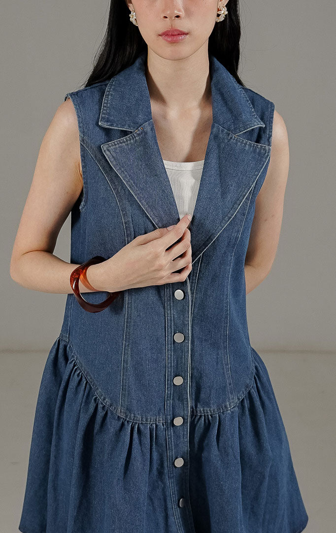 Eliette Dress Denim