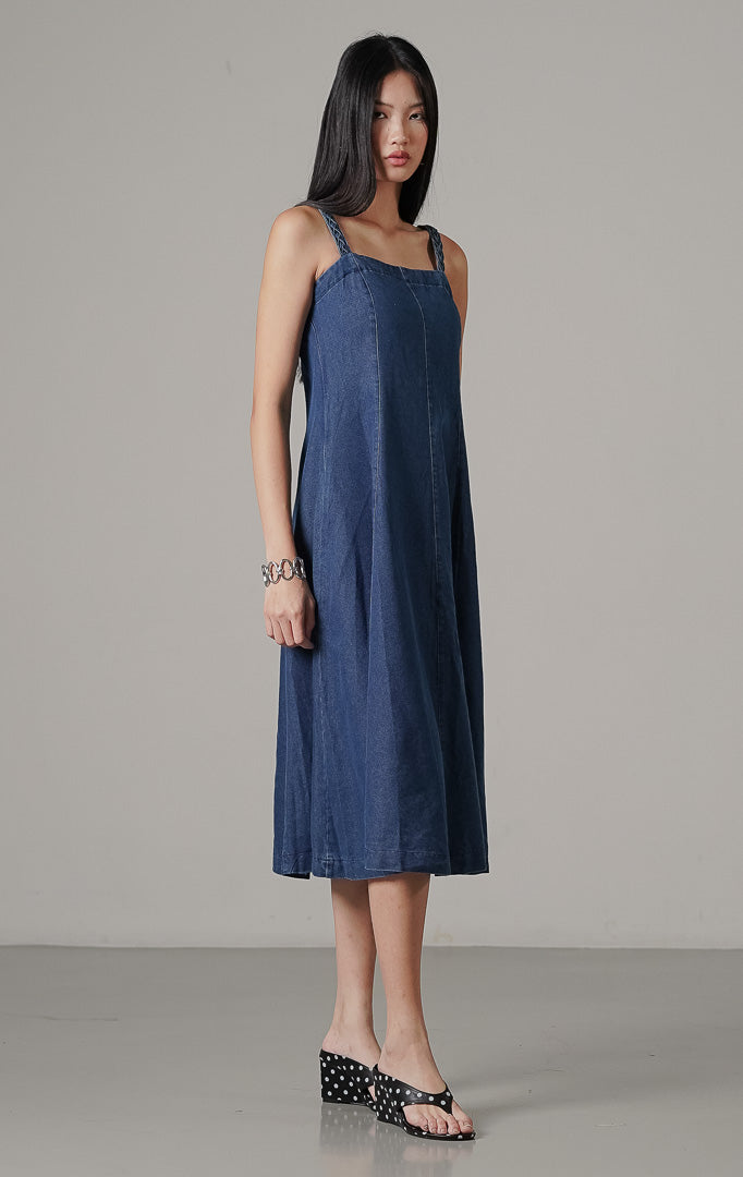 Iriska Dress Indigo
