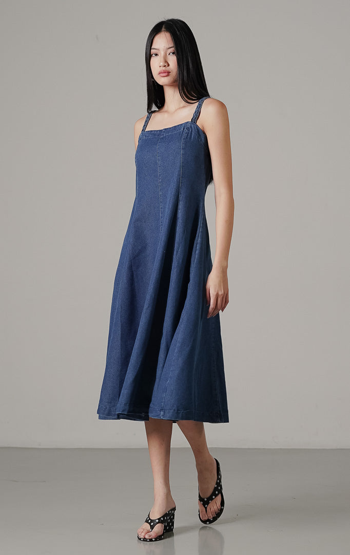 Iriska Dress Indigo