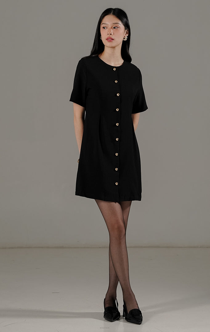 Rolaine Dress Black