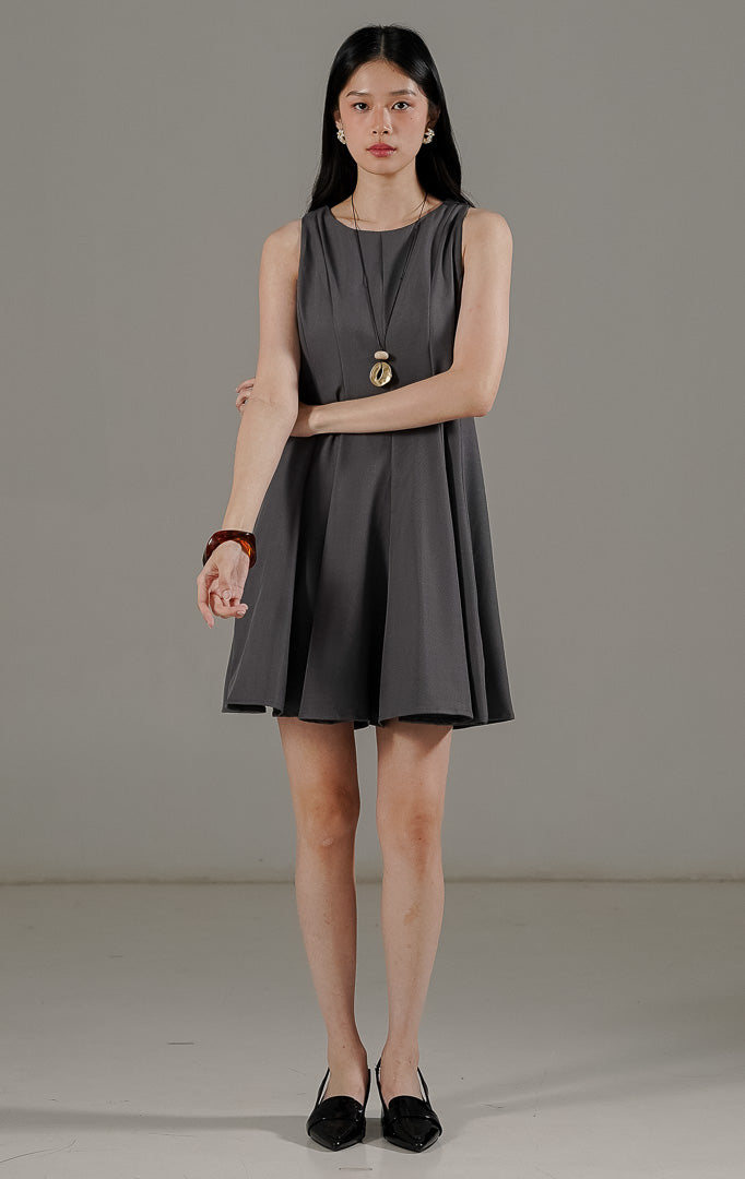 Mielle Dress Dark Grey
