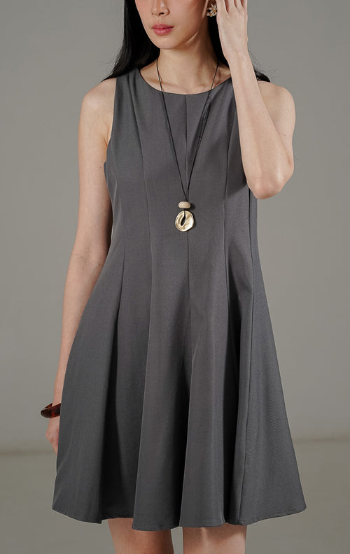 Mielle Dress Dark Grey