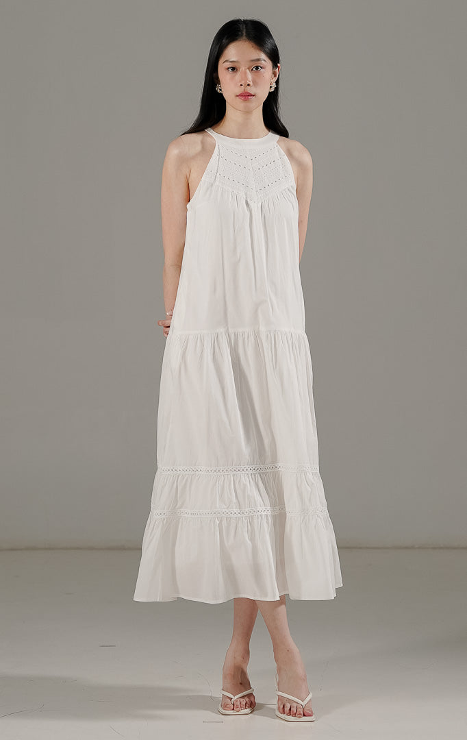 Lizka Dress White