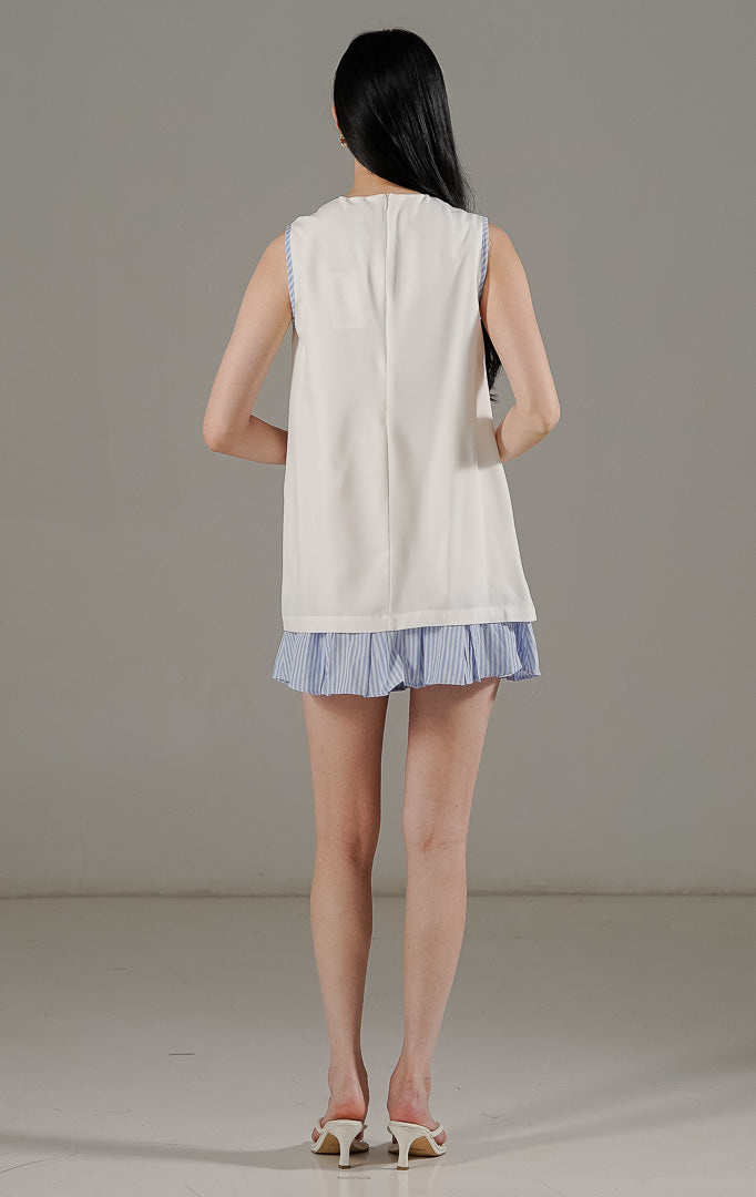 Belle Dress White