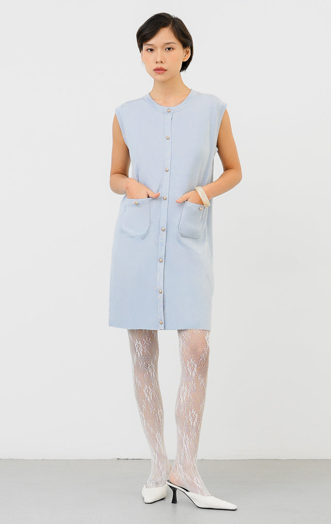 Luvenia Dress Light Blue