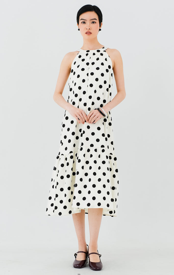 Domino Dress Ivory