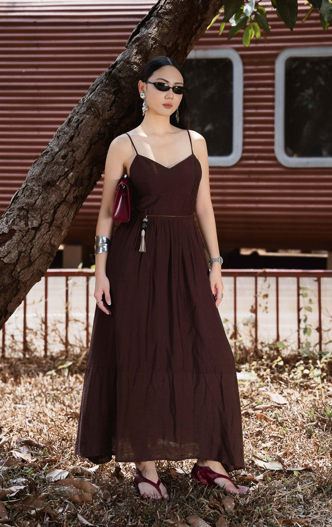 BL Daphne Dress Dark Brown