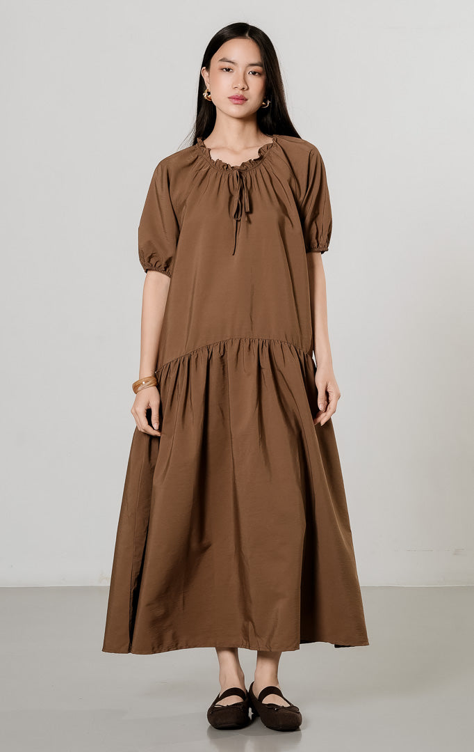 Aliyna Dress Brown