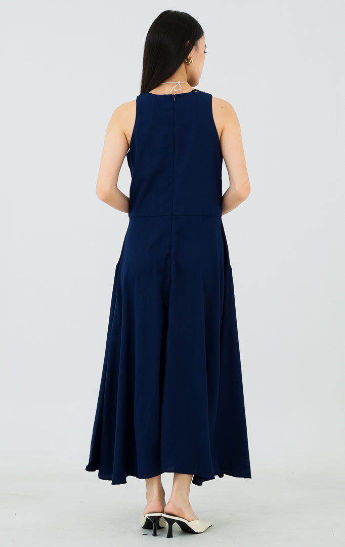 Marcheta Dress Navy