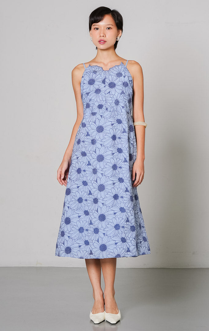 Aristelle Dress Blue
